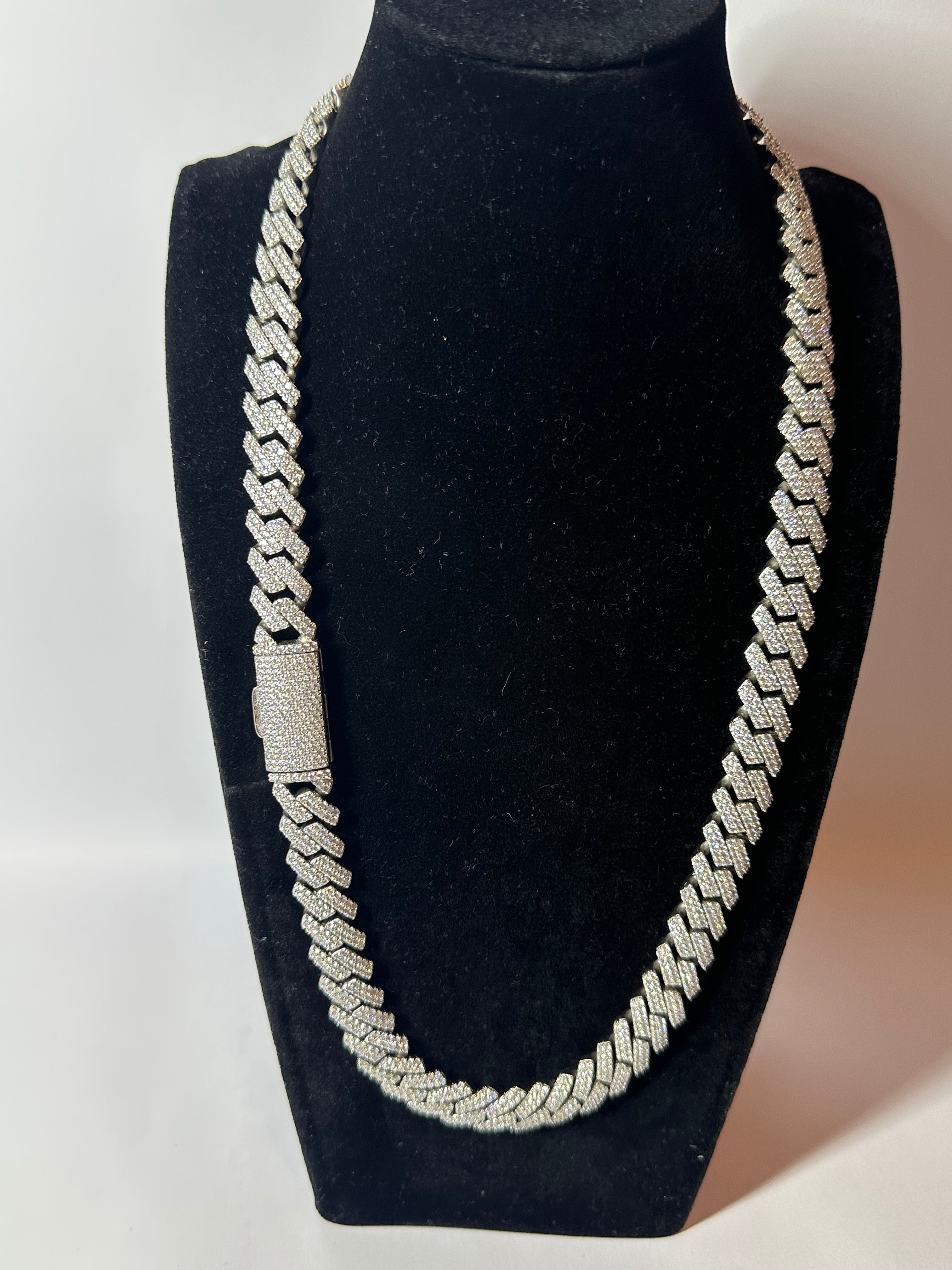 Cadena cuban link 13mm
