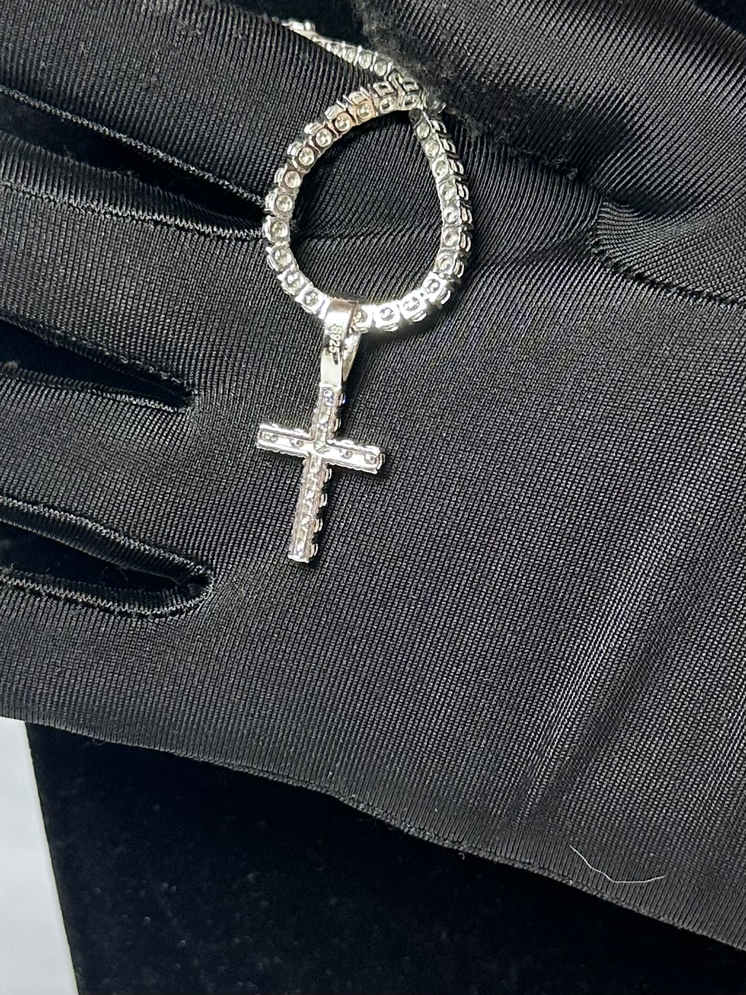 Dije cruz 2mm