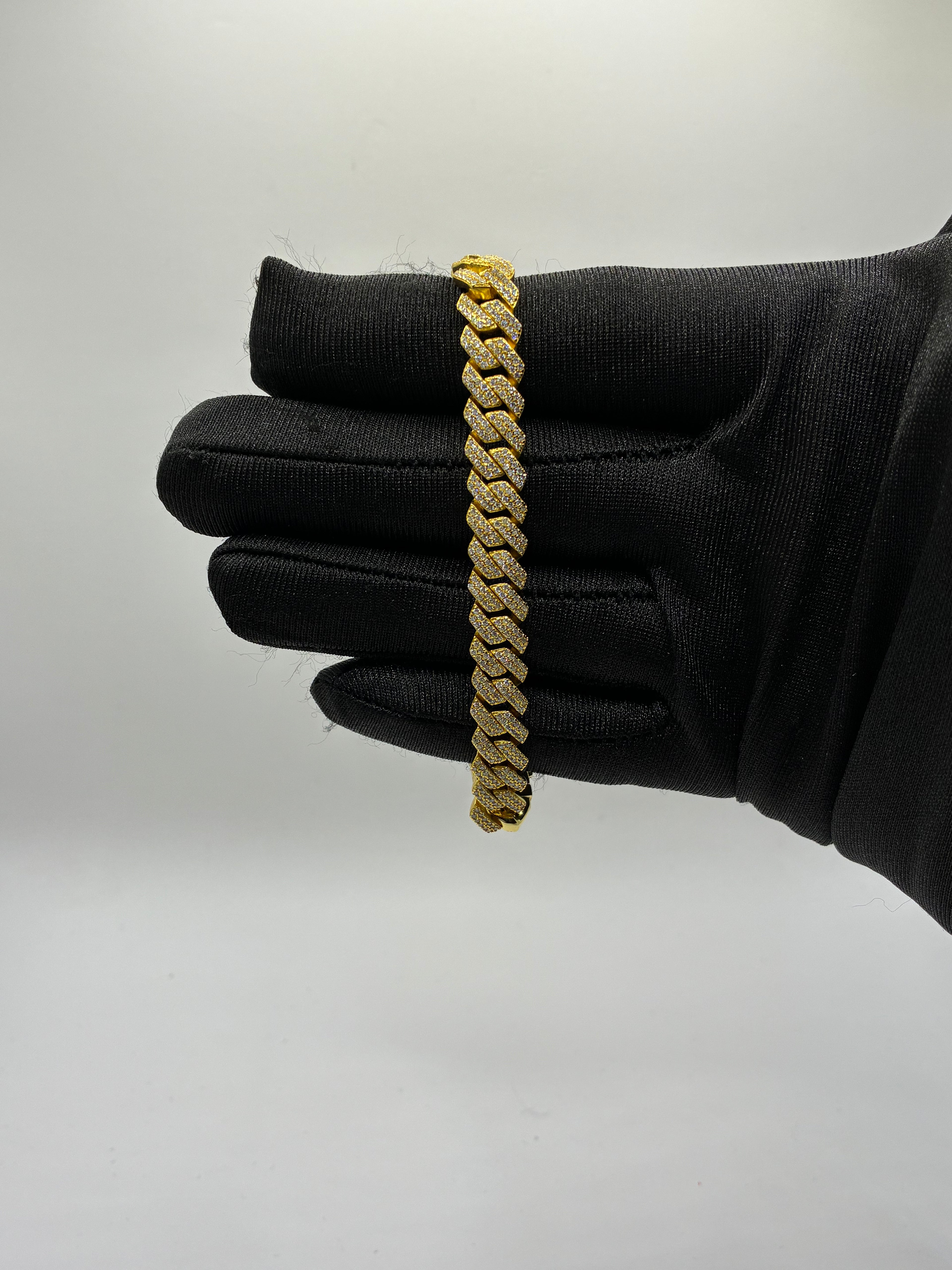 Cuban link bañado oro 8mm