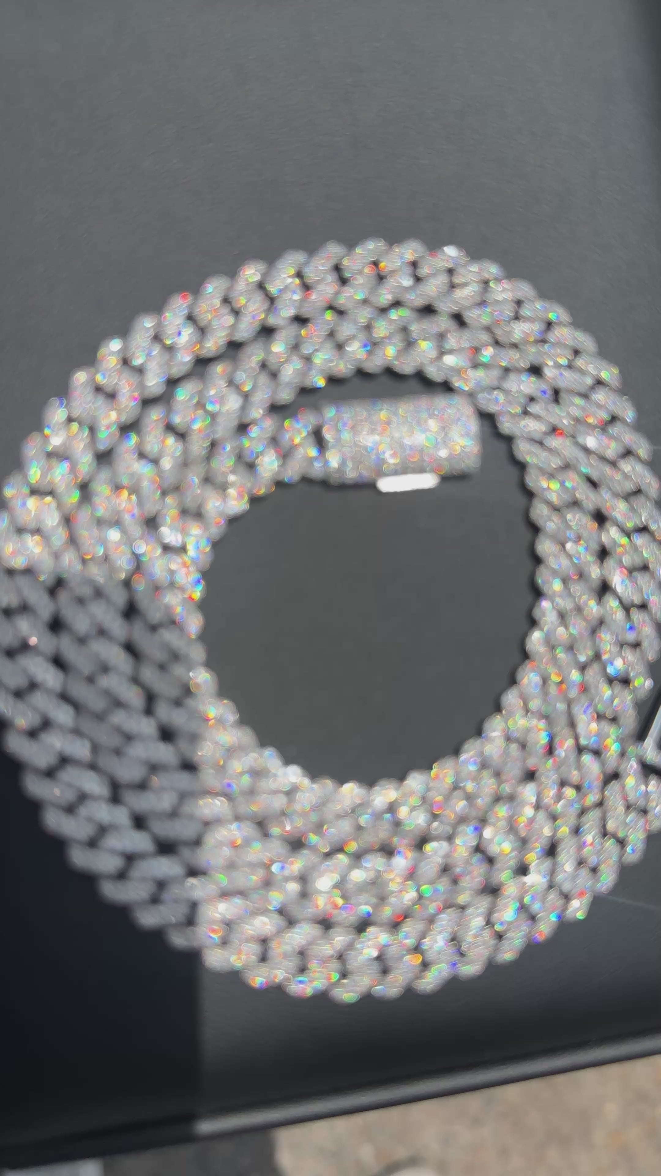Cadena cuban link 8mm