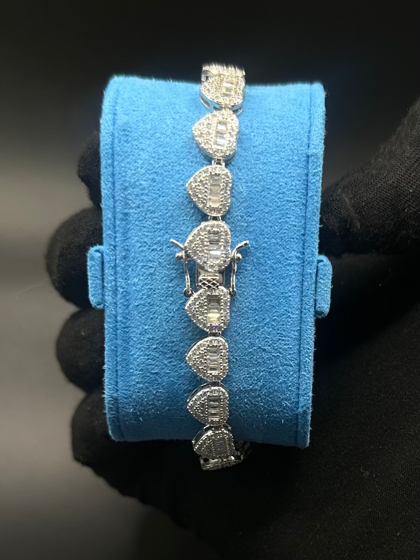 Pulso eslabones corazón