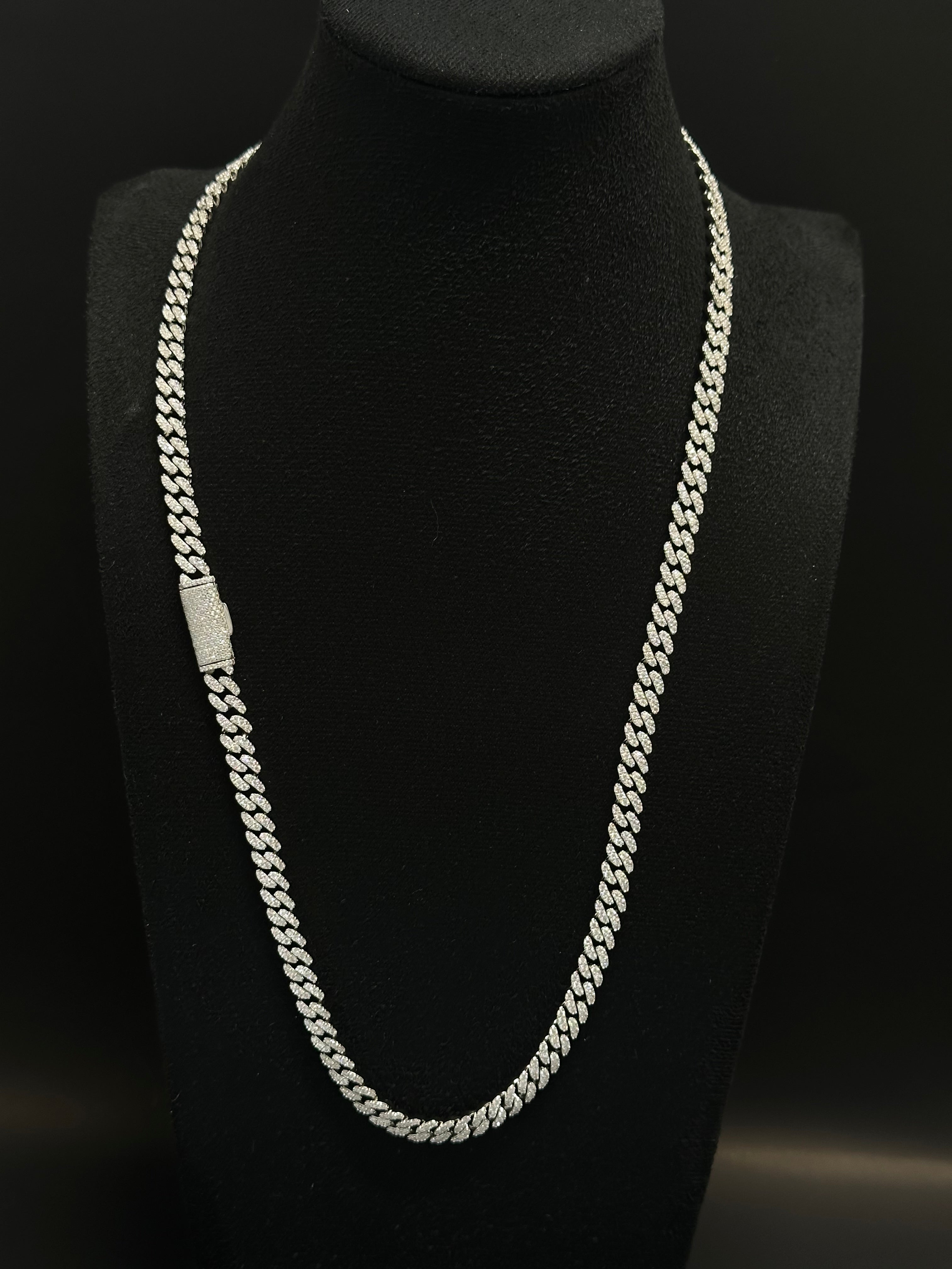 Cadena cuban link 6mm