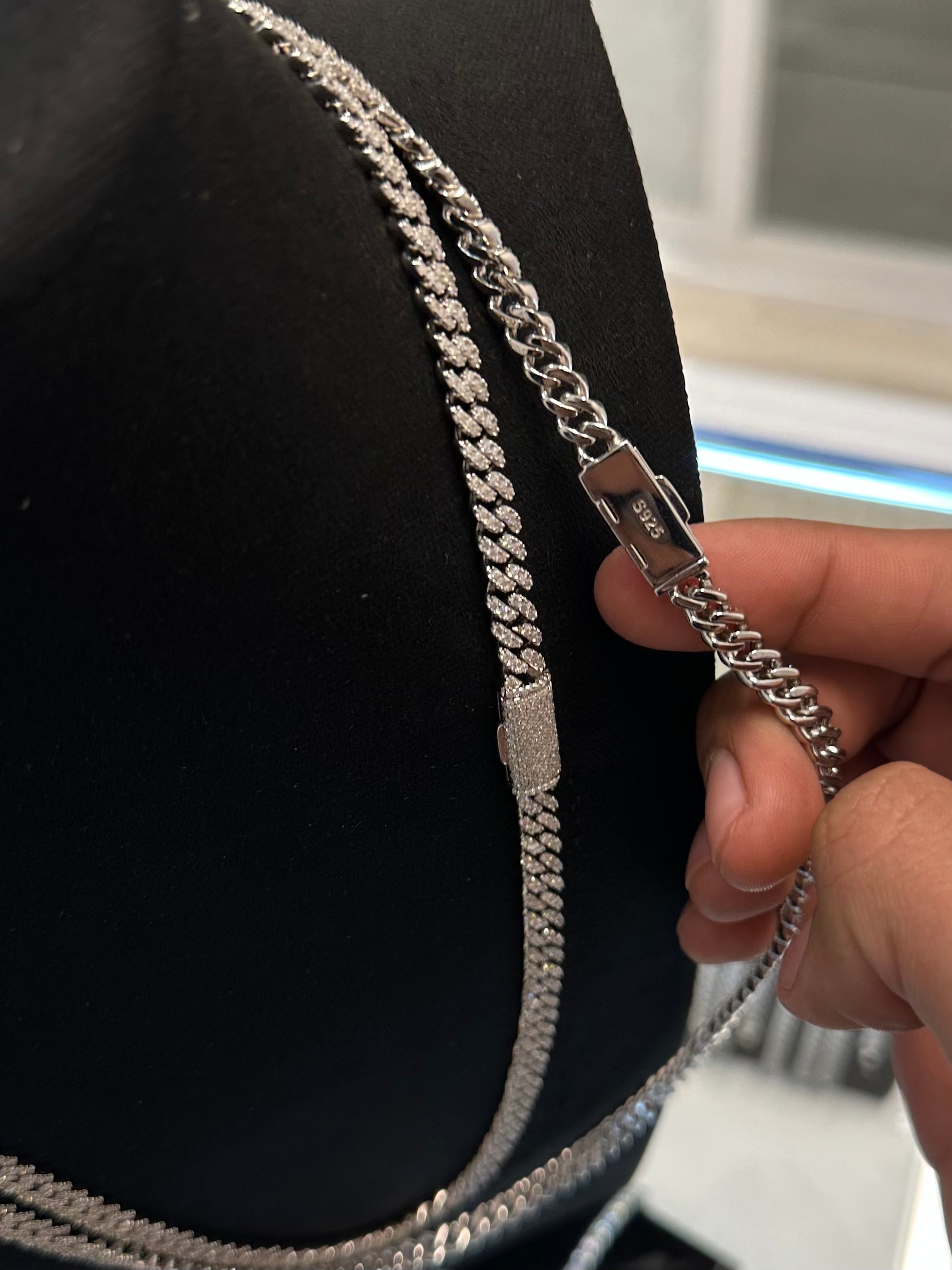 Cadena cuban link 6mm