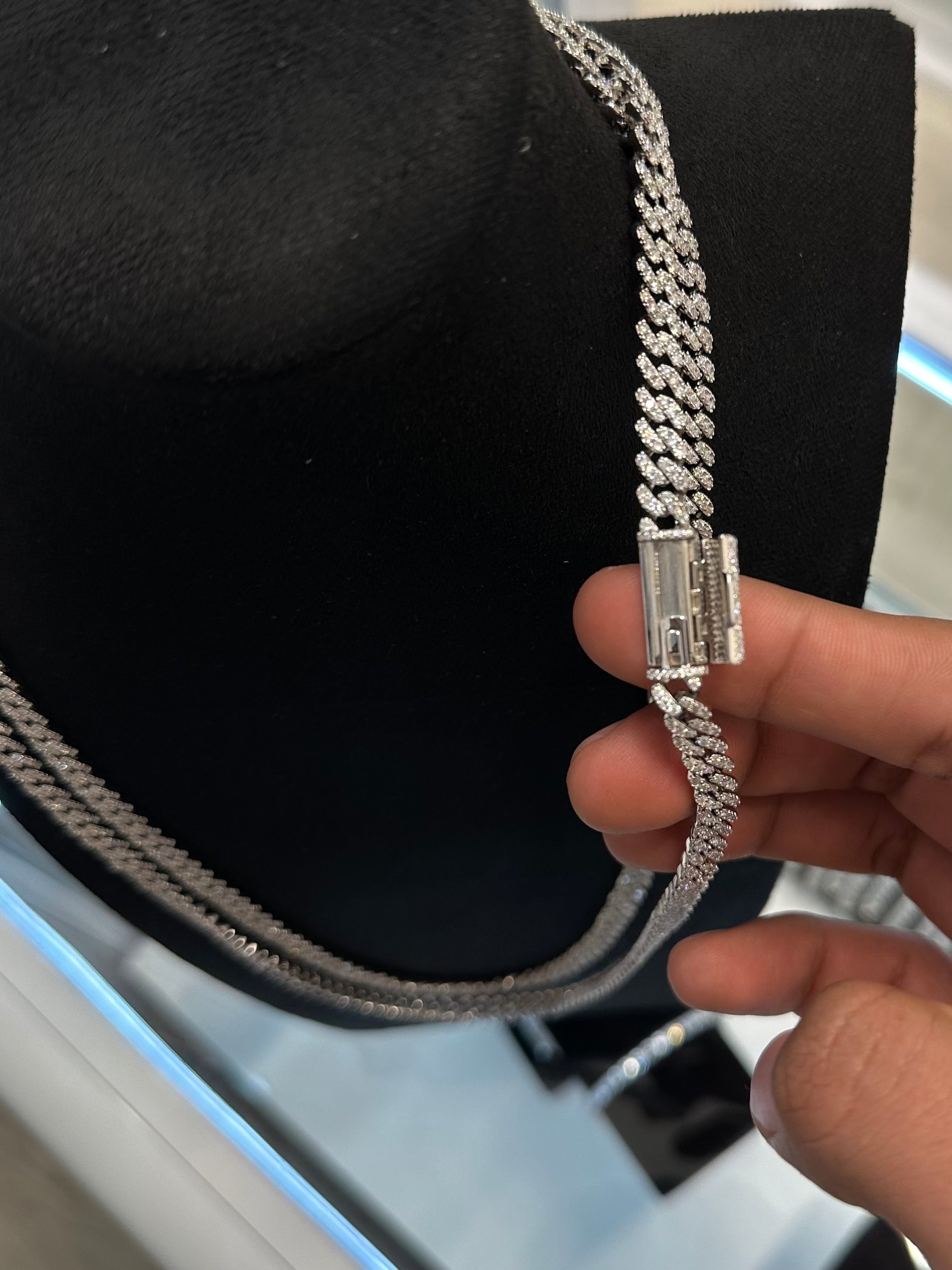 Cadena cuban link 6mm