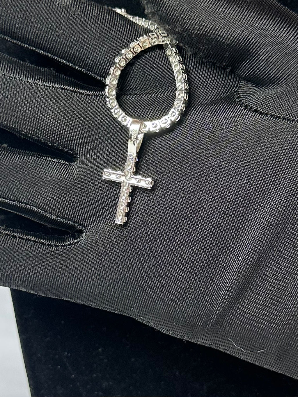 Dije cruz 2mm