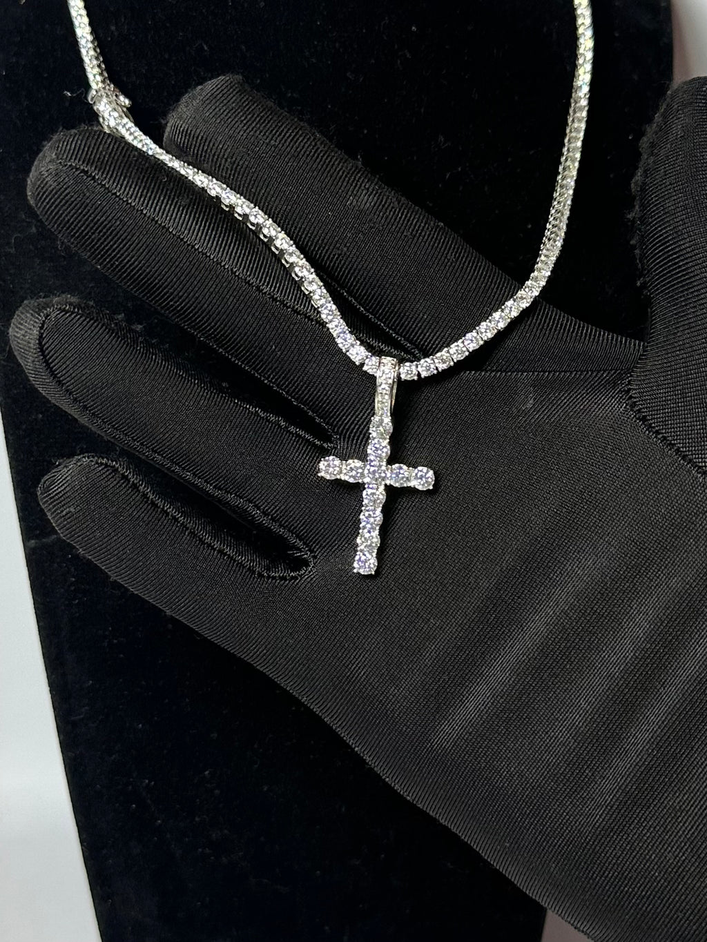 Dije cruz 4mm
