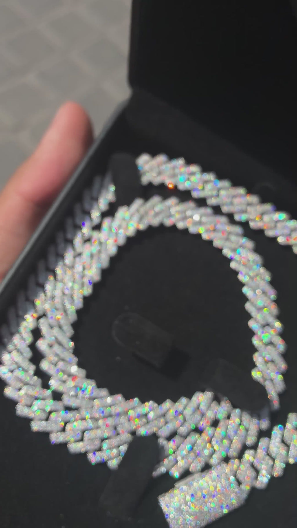Cadena cuban link 10mm