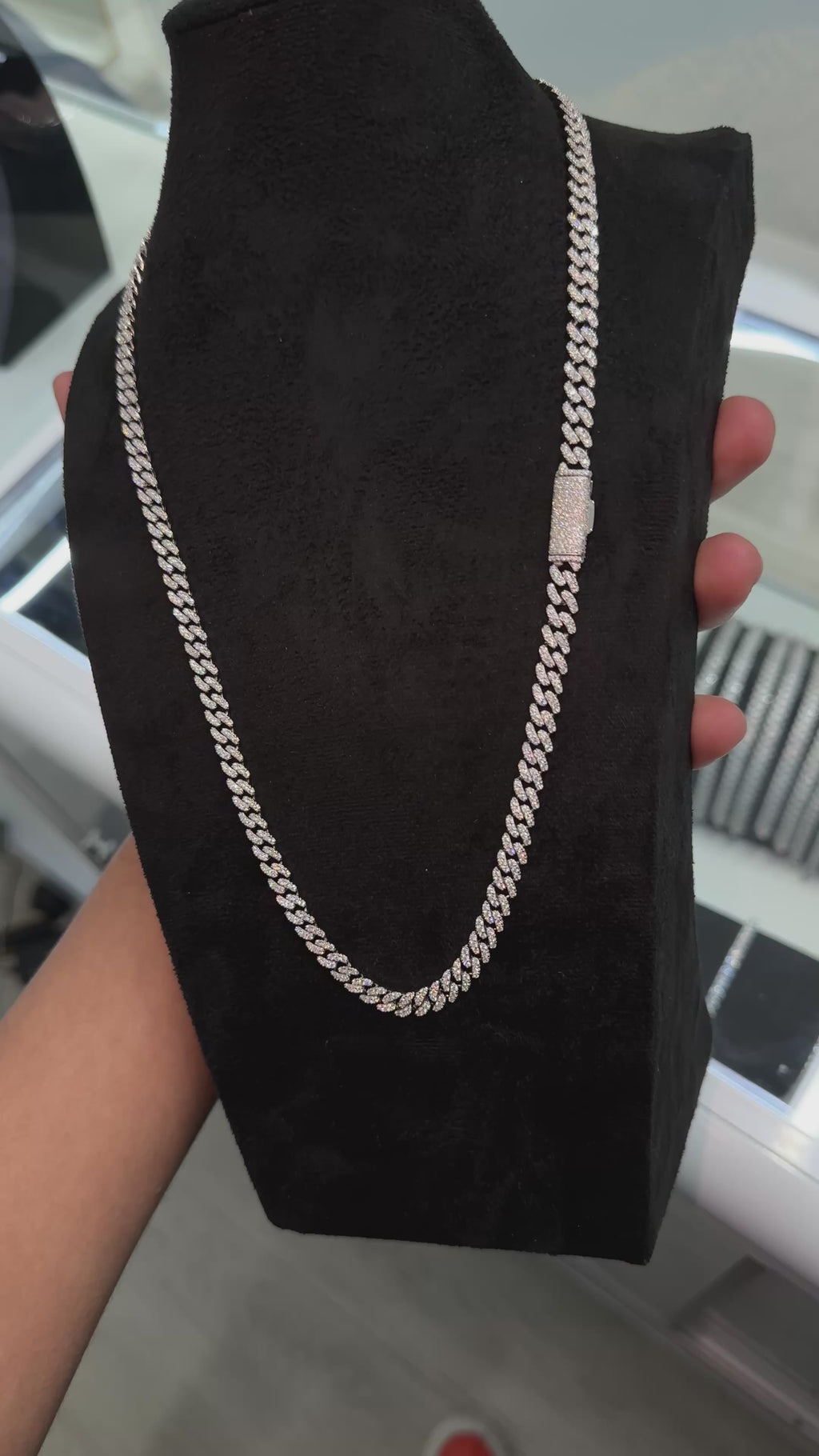 Cadena cuban link 6mm